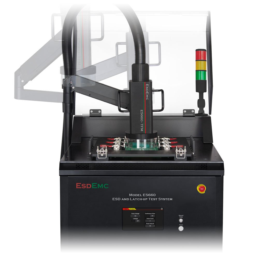 ES660 ESD an Latch-Up Test system with temperature control