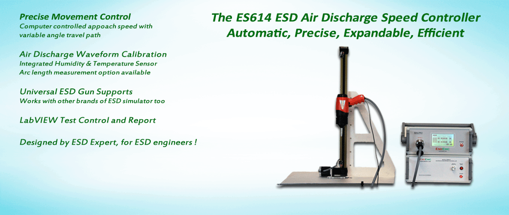 The ES614 ESD Air Discharge Speed Controller