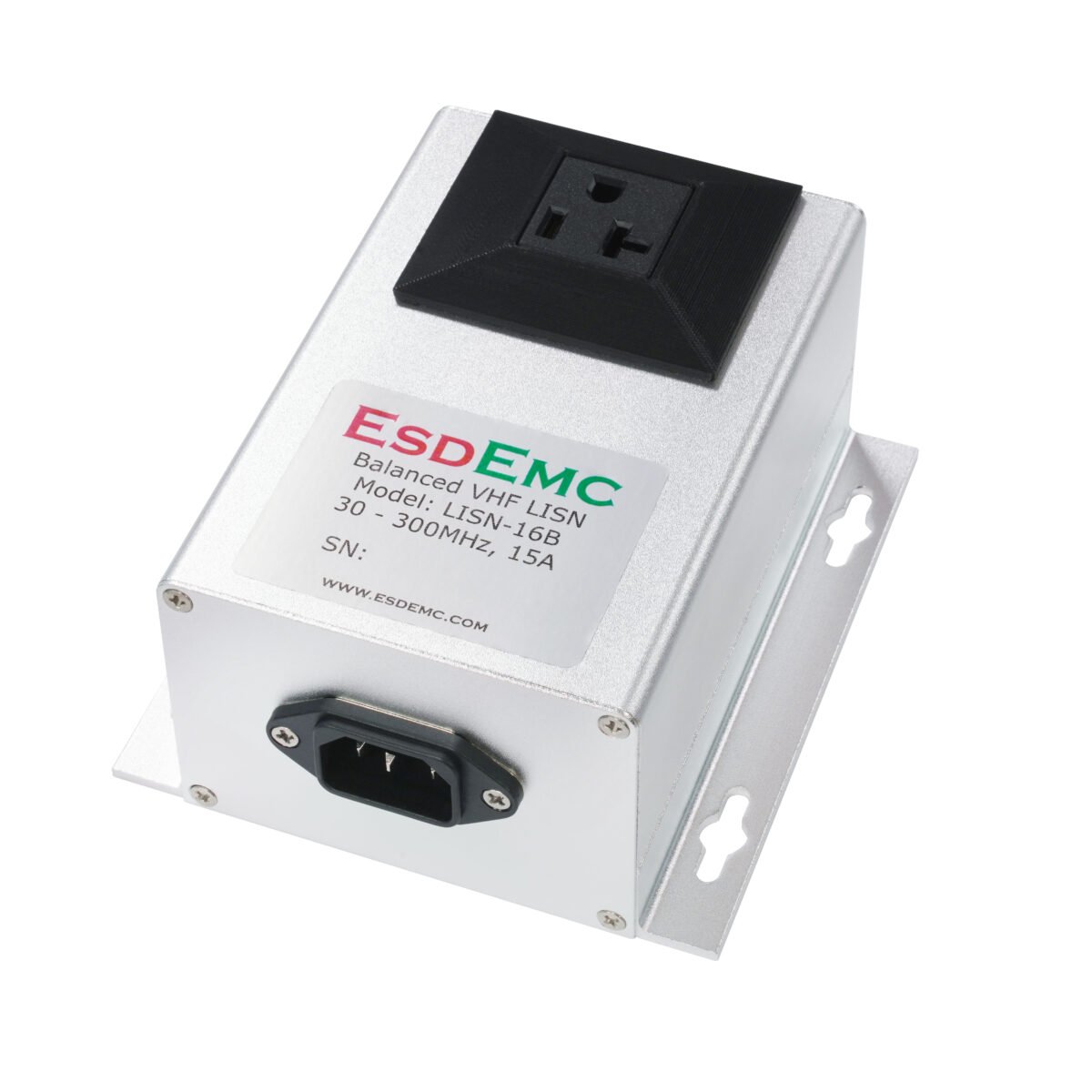 LISN-16B Balanced Very High Frequency Line Impedance Stabilization Network (15A, 30-300MHz, Balanced VHF LISN)