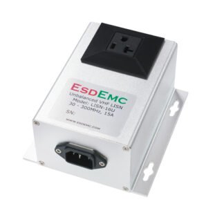 LISN-16U Unbalanced Very High Frequency Line Impedance Stabilization Network (15A, 30-300MHz, Unbalanced VHF LISN)